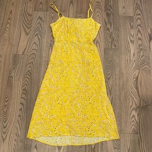 SIM & SAM yellow sundress
